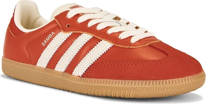 adidas Originals Samba OG Sneaker in Orange - Image 2