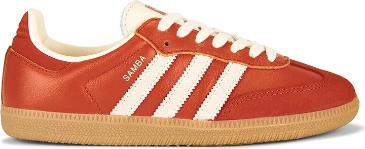 adidas Originals Samba OG Sneaker in Orange
