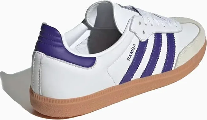 Adidas Originals Samba Og White-purple Sneakers - Image 3