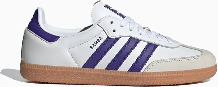 Adidas Originals Samba Og White-purple Sneakers