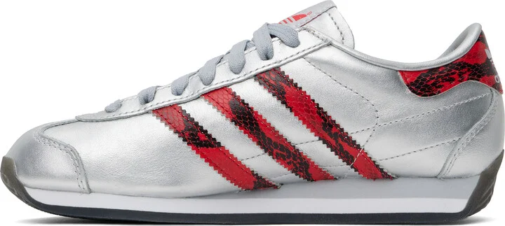 adidas Originals Silver Country Japan Sneakers - Image 3