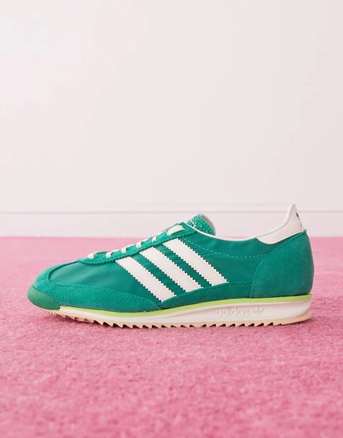 adidas Originals SL 72 OG sneakers in green - Image 2
