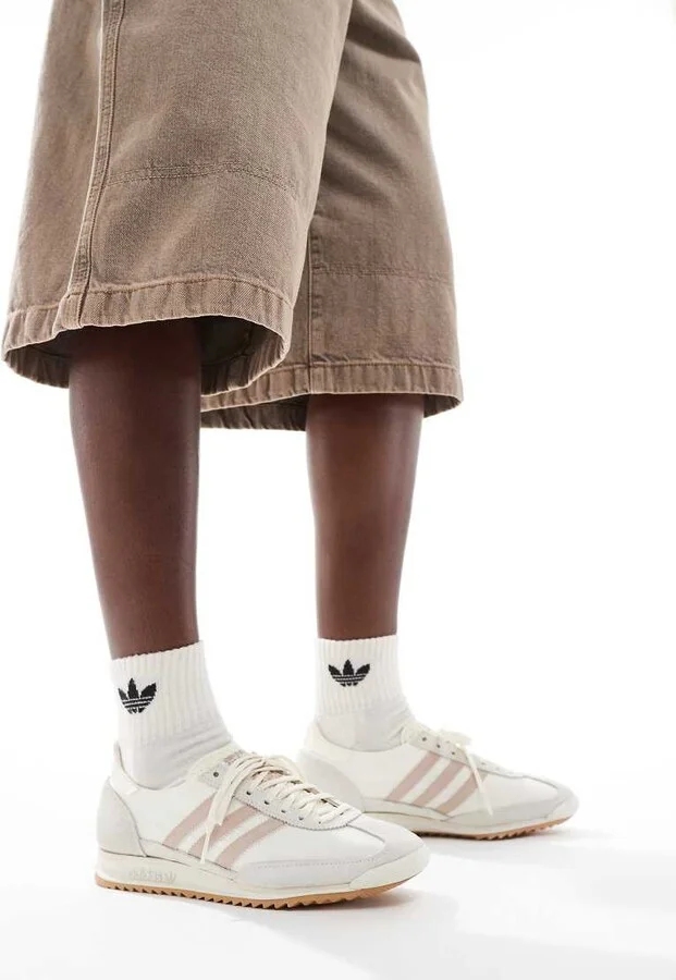 adidas Originals SL 72 OG sneakers in white - Image 2