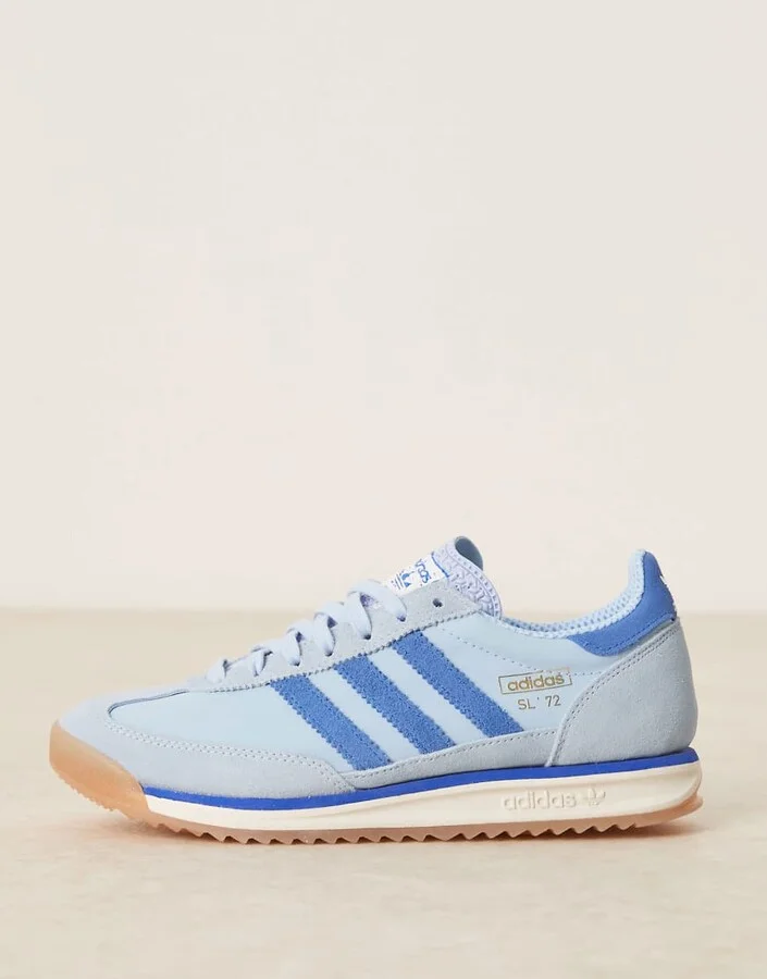 adidas Originals SL 72 RS sneakers in light blue - Image 2