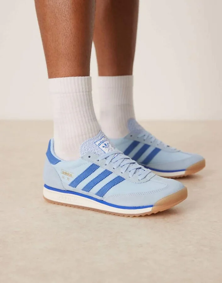 adidas Originals SL 72 RS sneakers in light blue