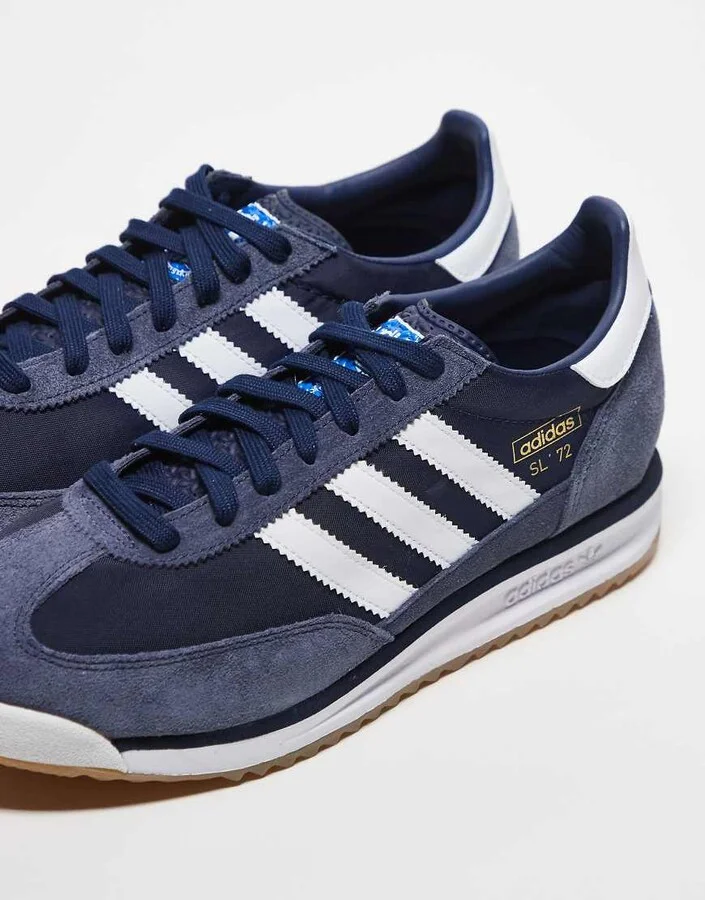 adidas Originals SL 72 RS sneakers in navy - Image 2