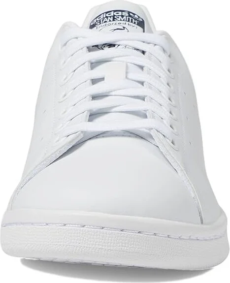 adidas Originals Stan Smith Men's Classic Shoes Footwear White/Footwear White/Collegiate Navy : 4.5 D - Medium, Synthetic - Image 5