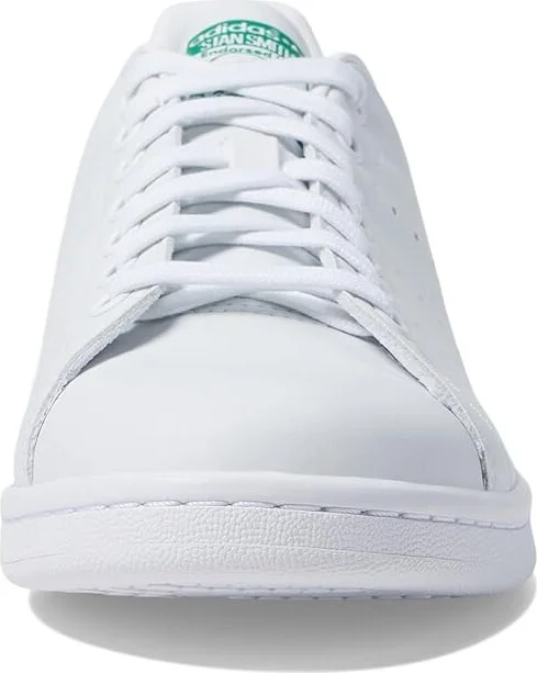 adidas Originals Stan Smith Men's Classic Shoes Footwear White/Footwear White/Green : 4 D - Medium, Synthetic - Image 5