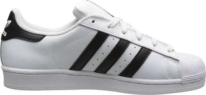adidas Originals Superstar W Women's Classic Shoes Footwear White/Core Black/Footwear White : 10.5 B - Medium, Canvas/Leather - Image 7