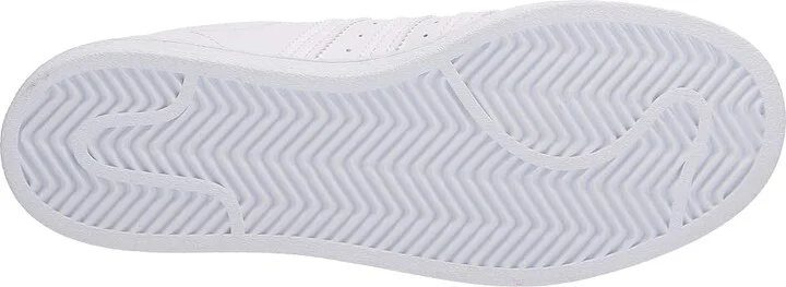 adidas Originals Superstar W Women's Classic Shoes Footwear White/Footwear White/Footwear White : 6.5 B - Medium, Leather - Image 4