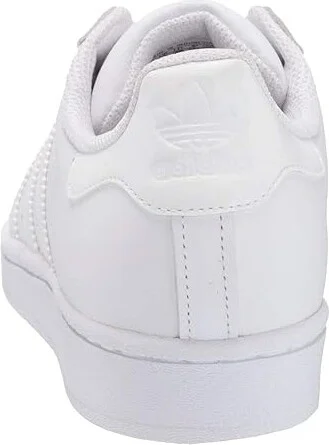 adidas Originals Superstar W Women's Classic Shoes Footwear White/Footwear White/Footwear White : 6.5 B - Medium, Leather - Image 5