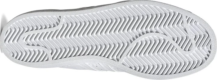 adidas Originals Superstar Women's Shoes White/White/Black : 10 B - Medium, Leather - Image 2