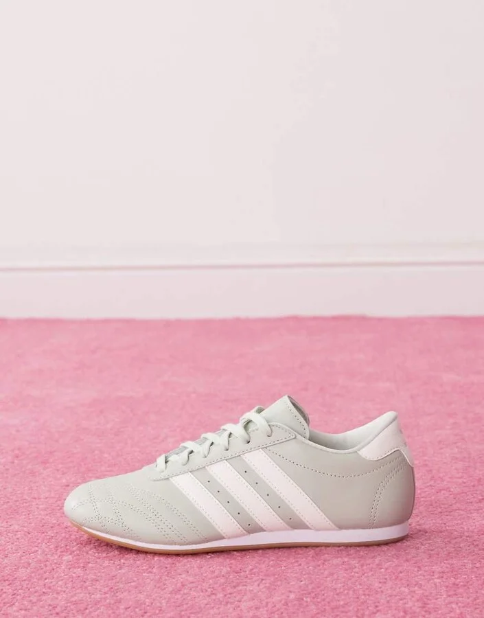 adidas Originals Taekwondo lace sneakers in light green - Image 2