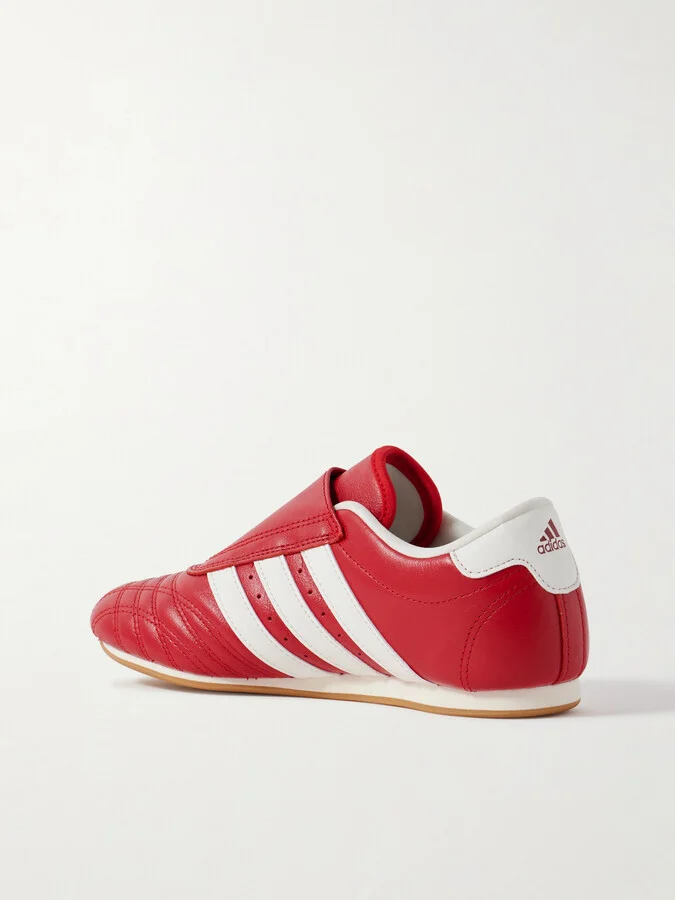 adidas Originals - Taekwondo Leather Sneakers - Red - Image 2