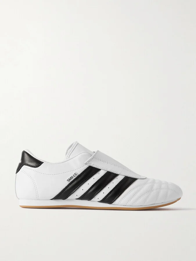 adidas Originals - Taekwondo Quilted Leather Sneakers - White