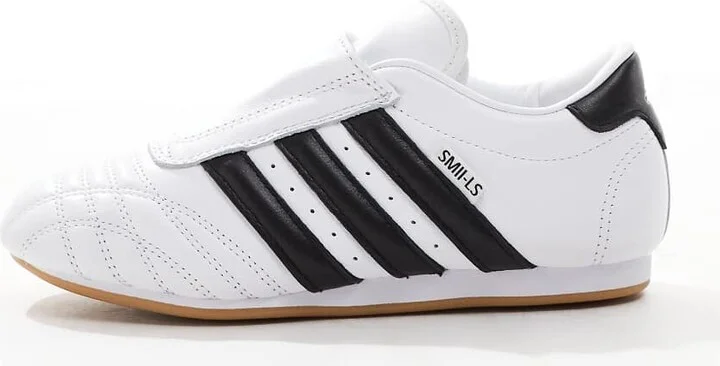 adidas Originals Taekwondo sneakers in white and black - Image 2