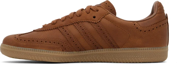 adidas Originals Tan Samba OG Sneakers - Image 3