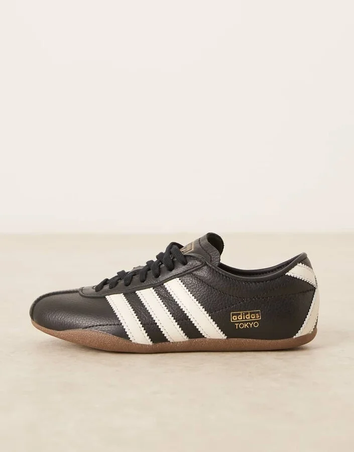 adidas Originals Tokyo sneakers in black and white - Image 2