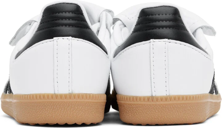 adidas Originals White & Black Samba LT Sneakers - Image 2