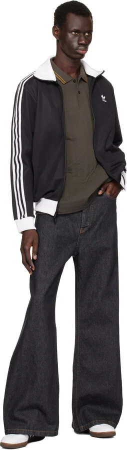 adidas Originals White & Black Samba LT Sneakers - Image 5