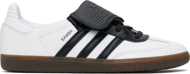 adidas Originals White & Black Samba LT Sneakers