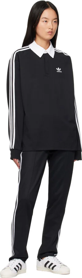 adidas Originals White & Black Superstar 82 Sneakers - Image 5