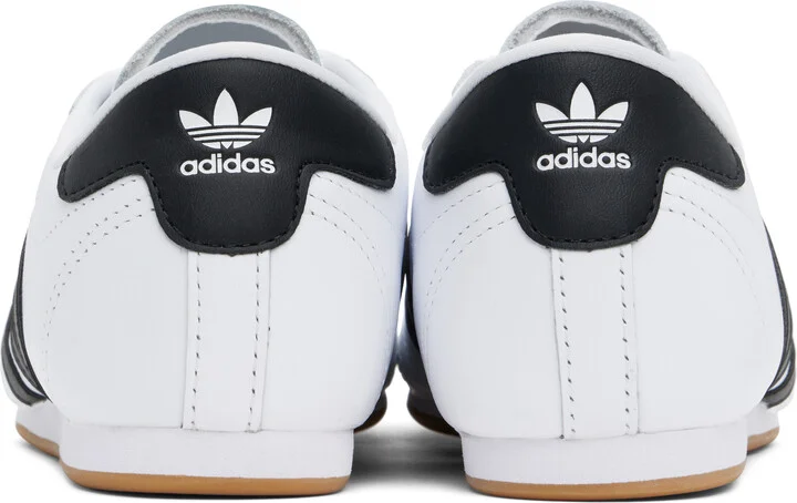adidas Originals White & Black Taekwondo Lace Sneakers - Image 2