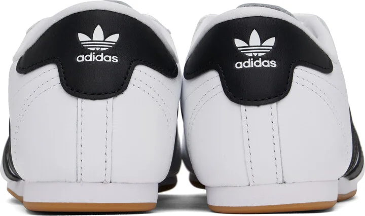 adidas Originals White & Black Taekwondo Lace Sneakers - Image 2