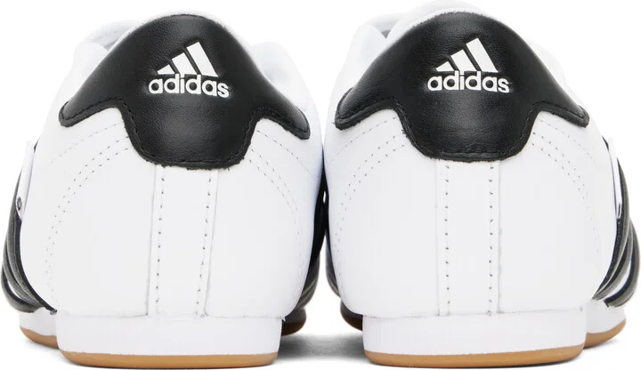 adidas Originals White & Black Taekwondo Sneakers - Image 2