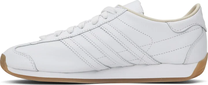 adidas Originals White Country Japan Sneakers - Image 3