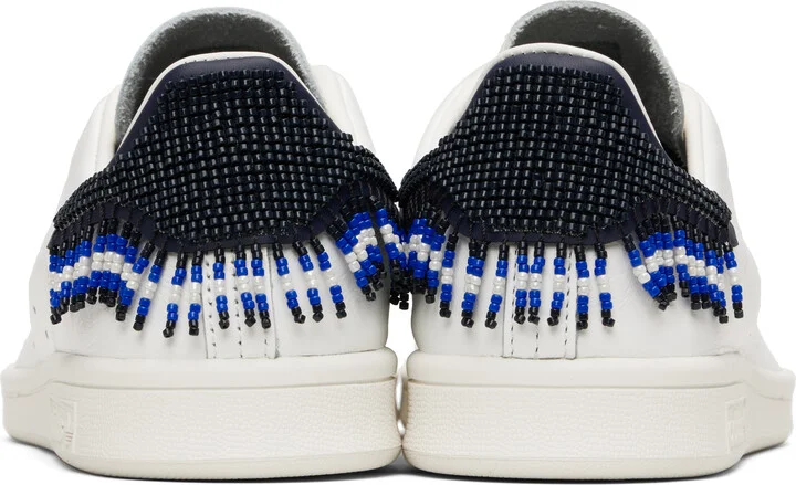 adidas Originals White Edison Chen Edition CLOT Stan Smith Sneakers - Image 2