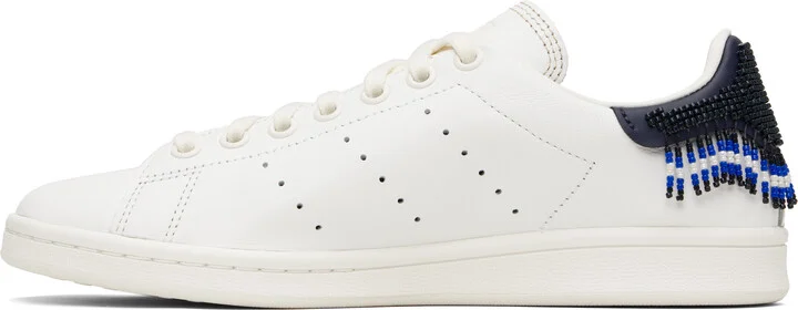 adidas Originals White Edison Chen Edition CLOT Stan Smith Sneakers - Image 3