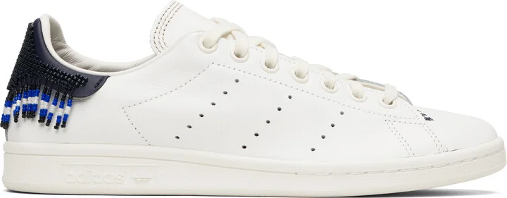 adidas Originals White Edison Chen Edition CLOT Stan Smith Sneakers