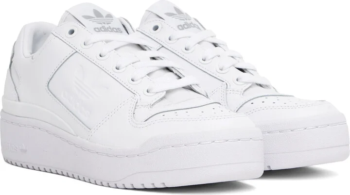 adidas Originals White Forum Bold Sneakers - Image 4
