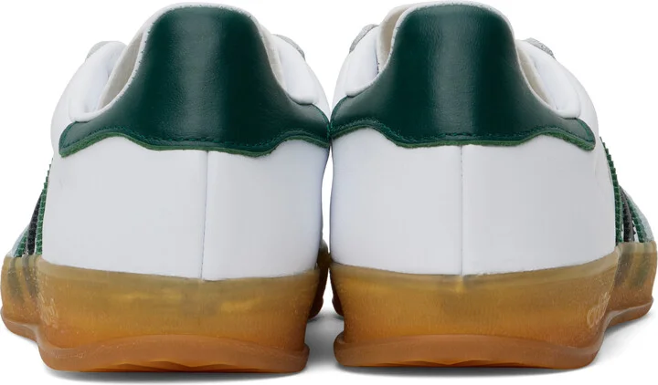 adidas Originals White Gazelle Indoor Sneakers - Image 2