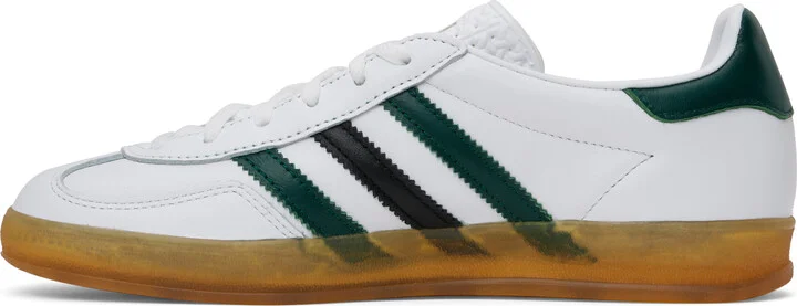 adidas Originals White Gazelle Indoor Sneakers - Image 3
