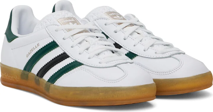 adidas Originals White Gazelle Indoor Sneakers - Image 4