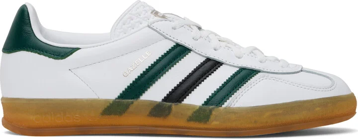 adidas Originals White Gazelle Indoor Sneakers