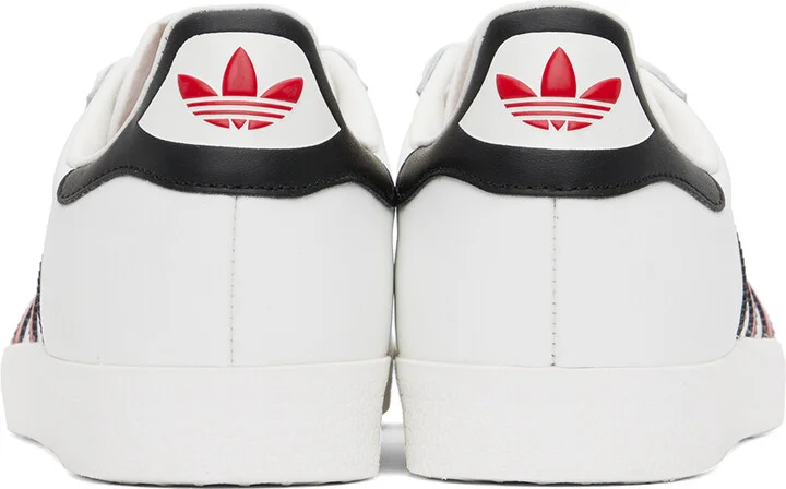 adidas Originals White Gazelle Sneakers - Image 2