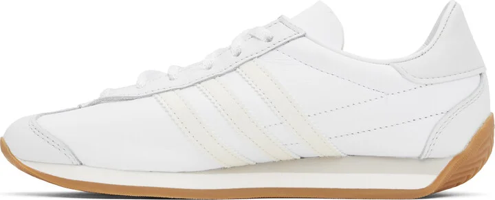 adidas Originals White & Off-White Country OG Sneakers - Image 3