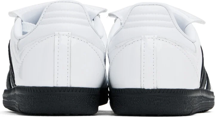adidas Originals White Samba Long Tongue Sneakers - Image 2