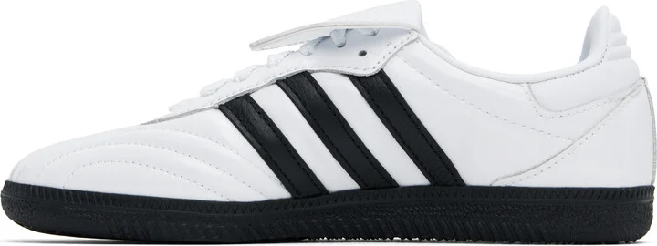 adidas Originals White Samba Long Tongue Sneakers - Image 3