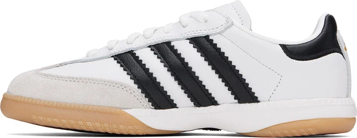 adidas Originals White Samba MN Sneakers - Image 3