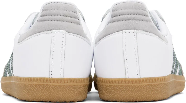 adidas Originals White Samba OG Sneakers - Image 2