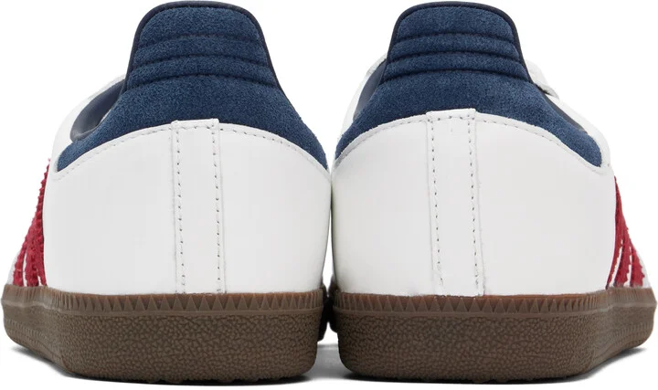 adidas Originals White Samba OG Sneakers - Image 2