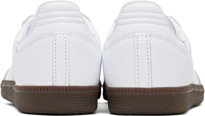 adidas Originals White Samba OG Sneakers - Image 2