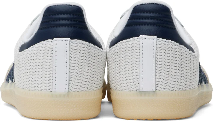 adidas Originals White Samba OG Sneakers - Image 2