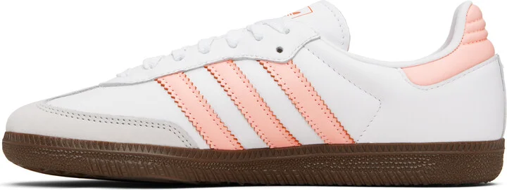 adidas Originals White Samba OG Sneakers - Image 3