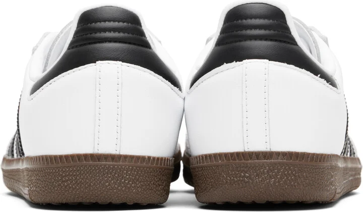 adidas Originals White Samba OG Sneakers - Image 2