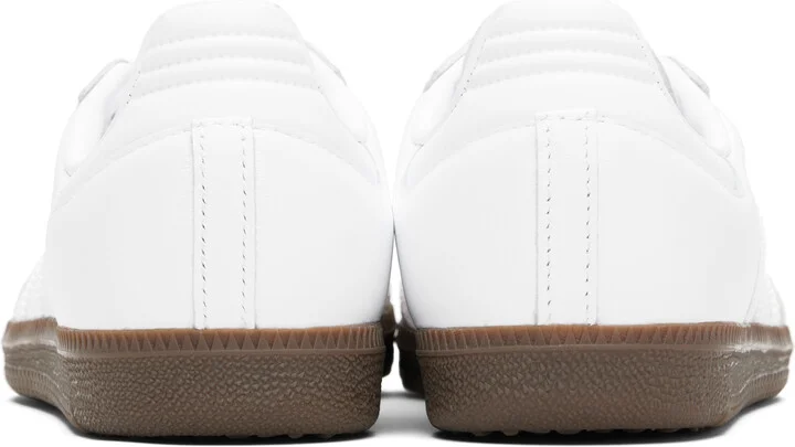 adidas Originals White Samba OG Sneakers - Image 2